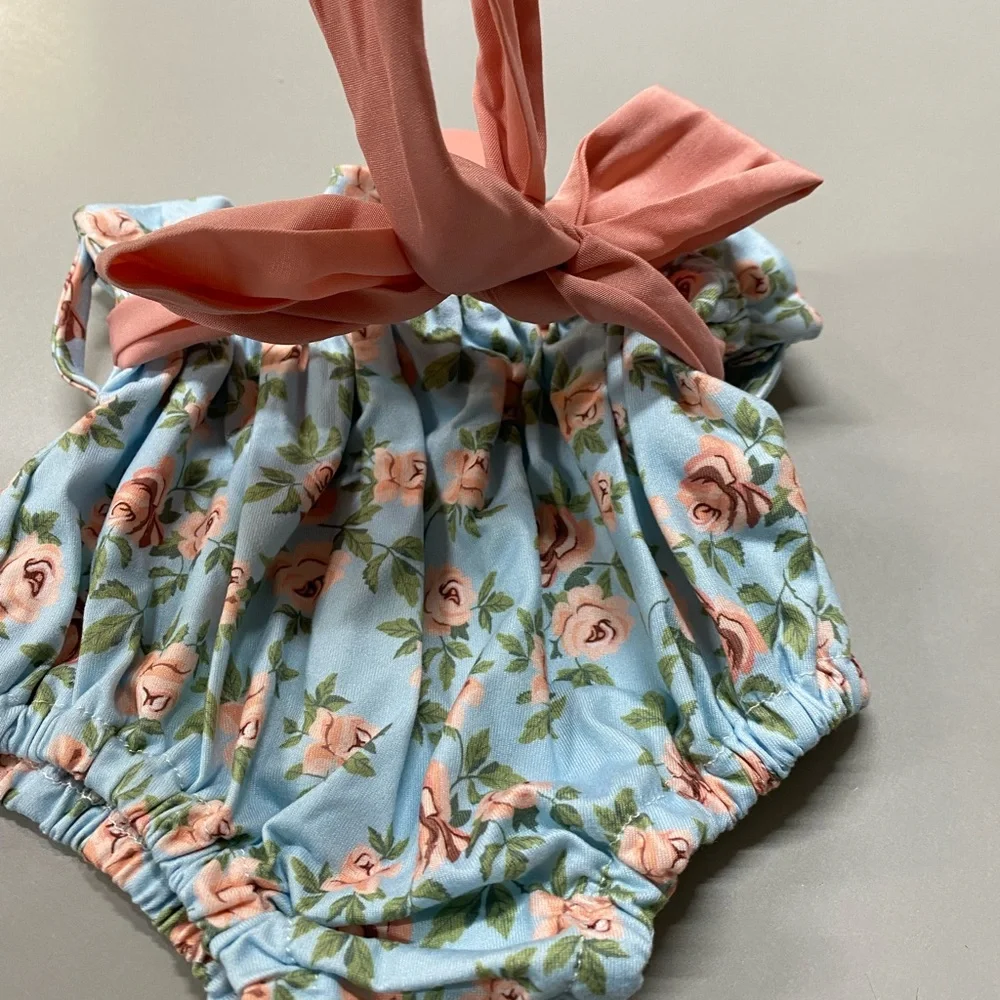 Bailey’s Blossoms Blue and Pink Diaper Covers sizes for Stylish Accessories